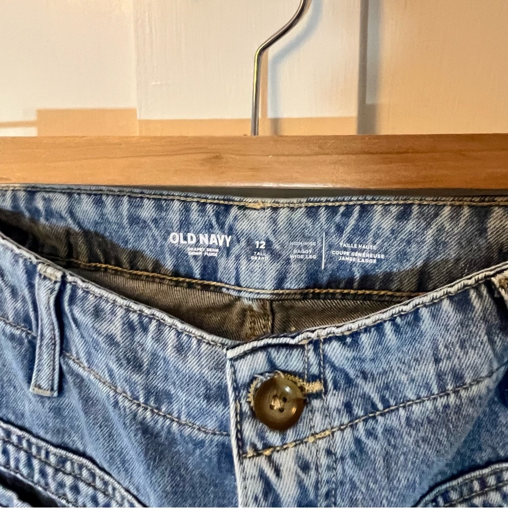Old Navy Light Blue Denim Jeans TALL - Picture 3 of 5